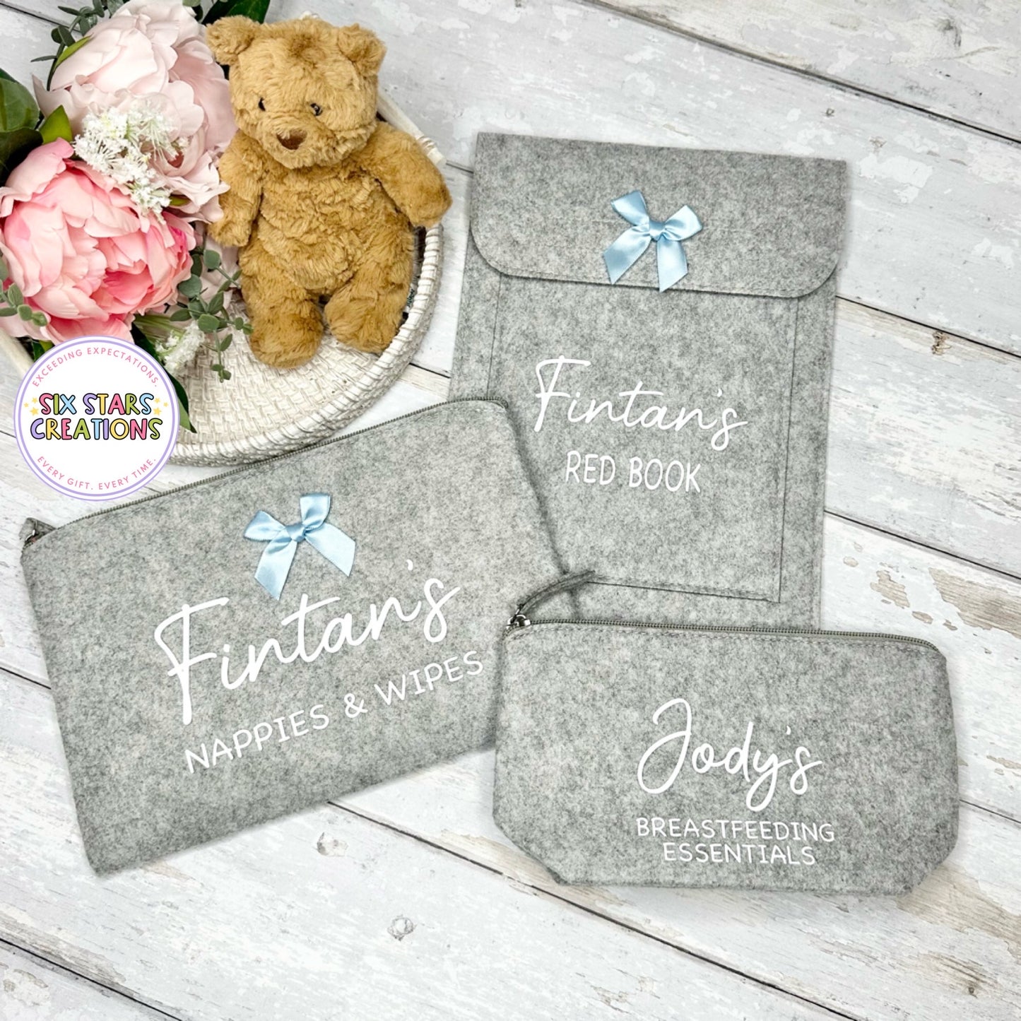 Personalised Baby Essentials Bundle