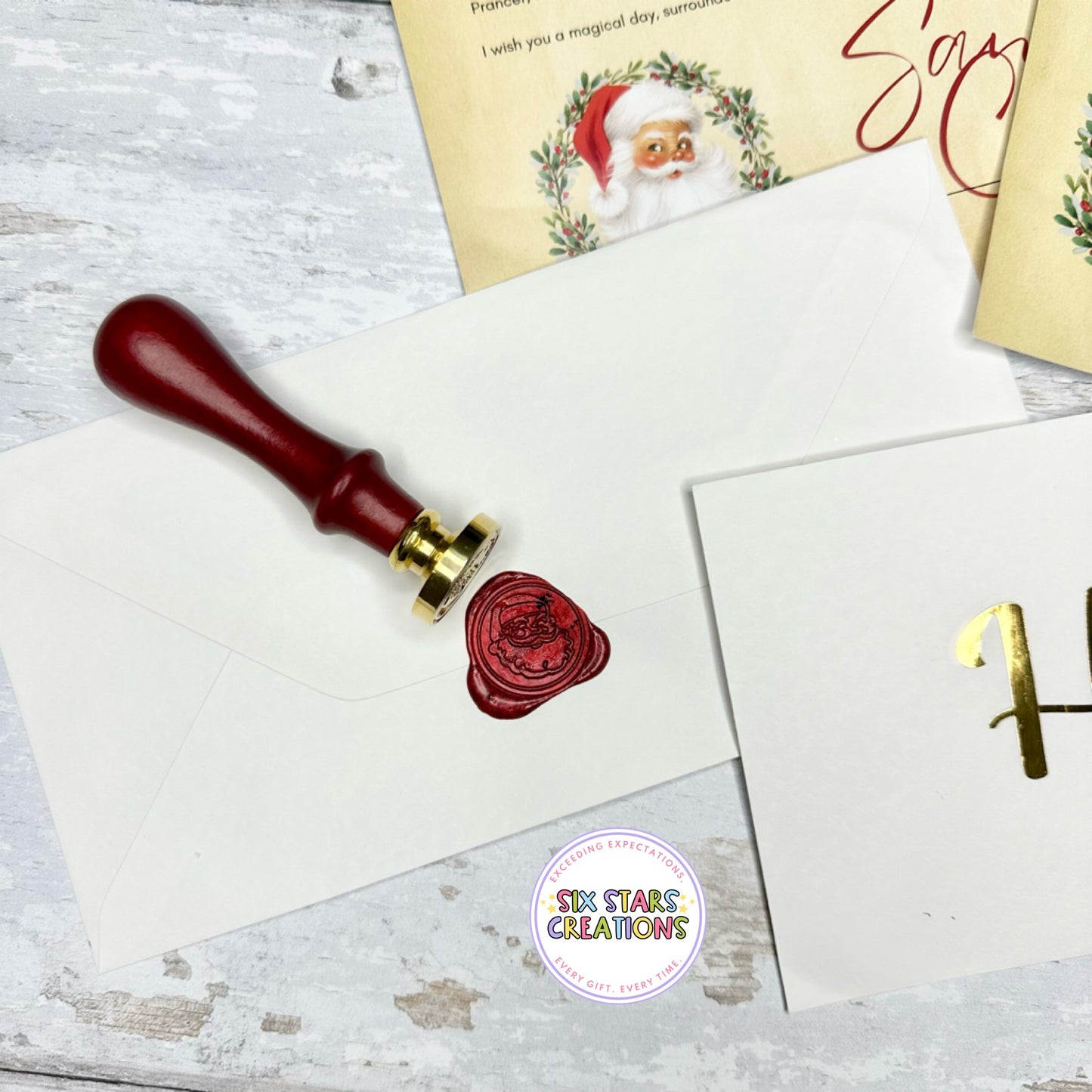 Traditional Santa Personalised Christmas Certificates