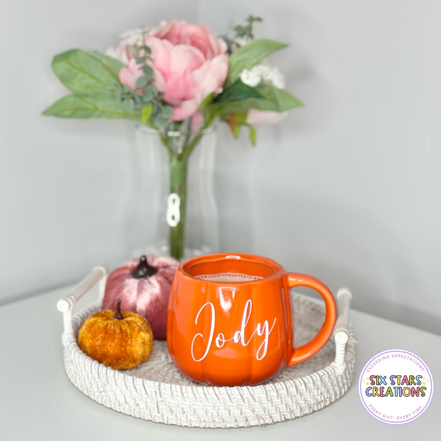 Personalised Pumpkin Mug
