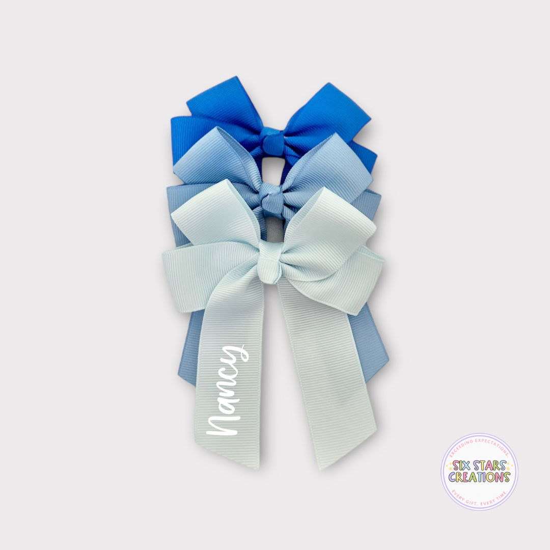 Personalised Blue Trio