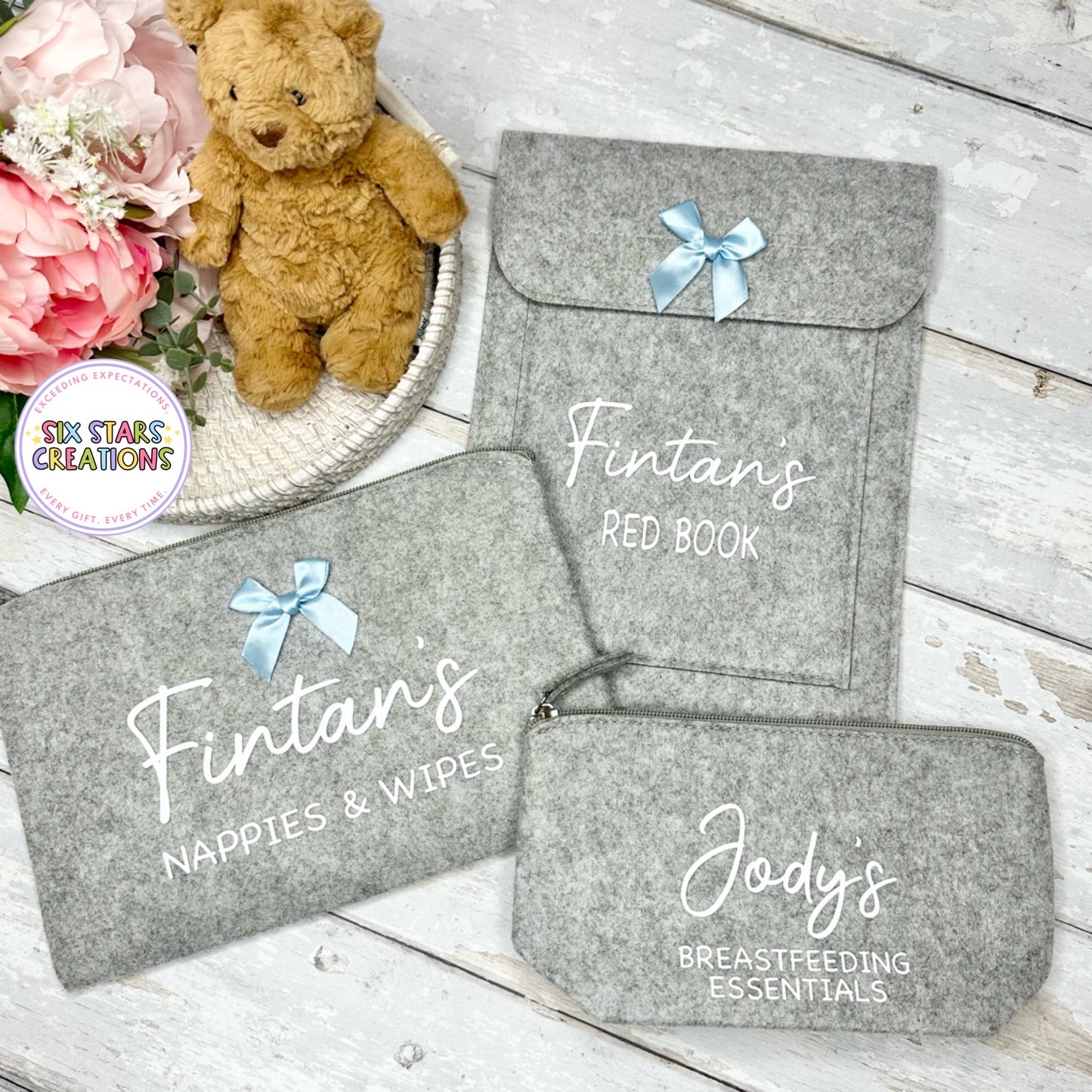 Personalised Baby Essentials Bundle