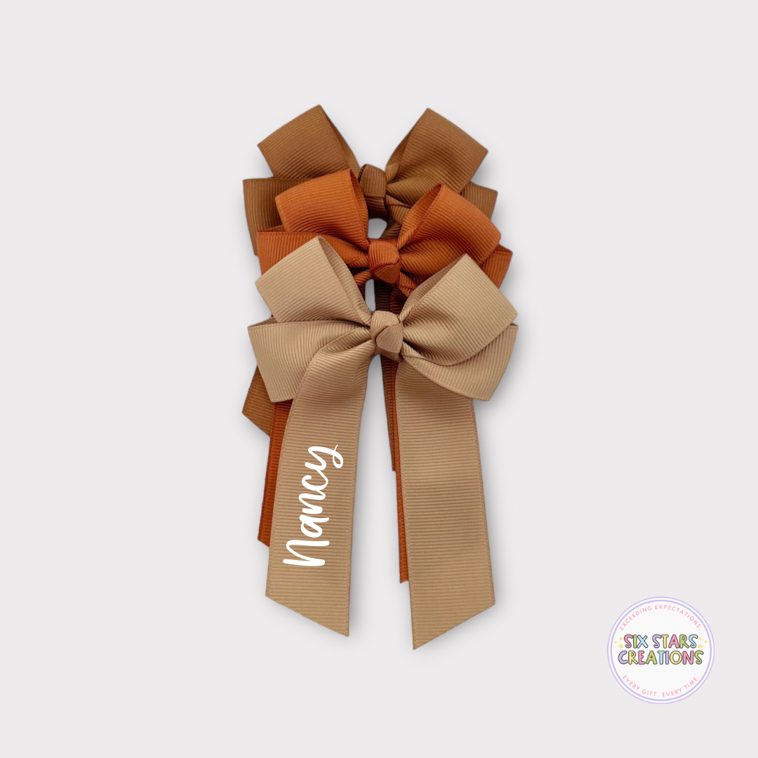 Personalised Copper Trio