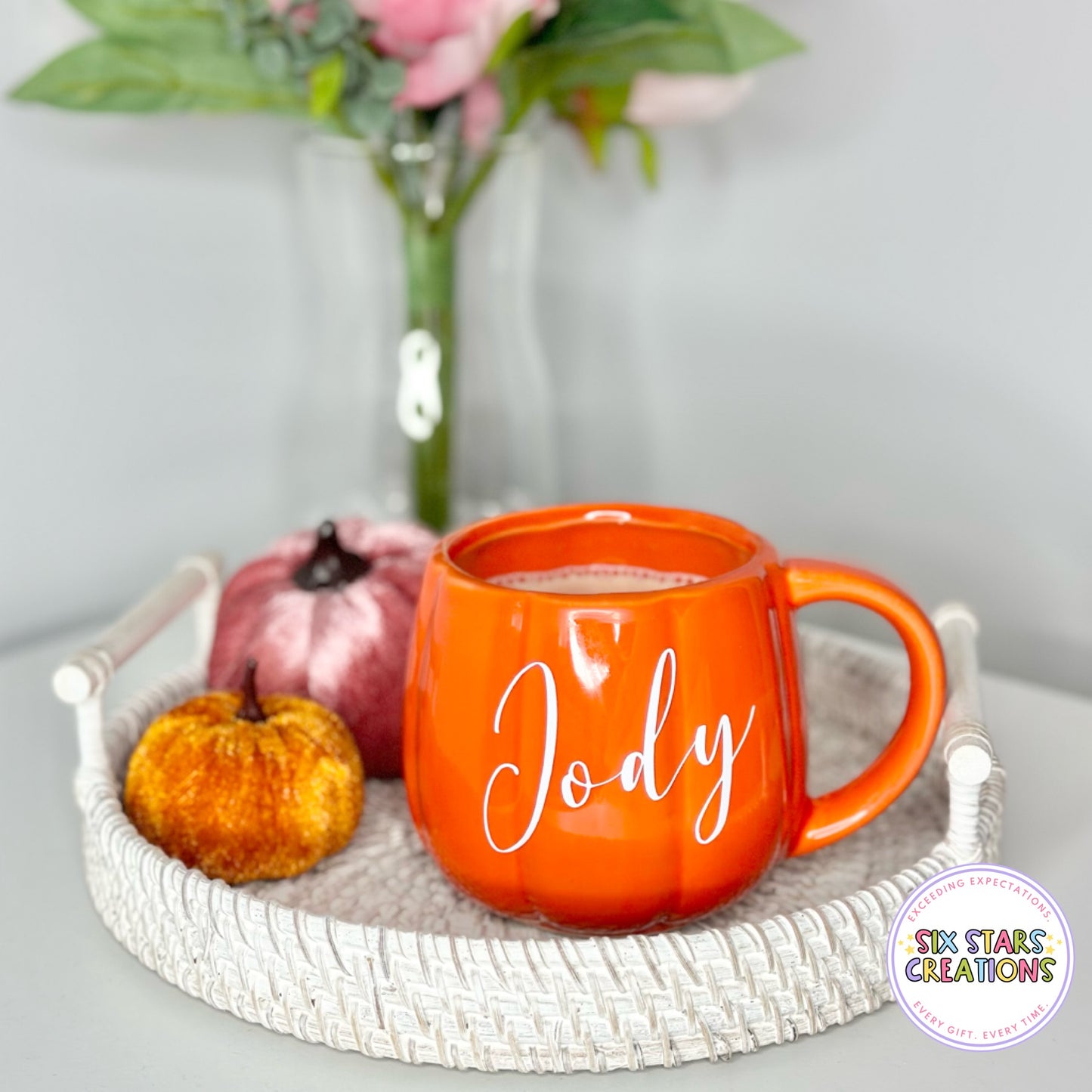 Personalised Pumpkin Mug