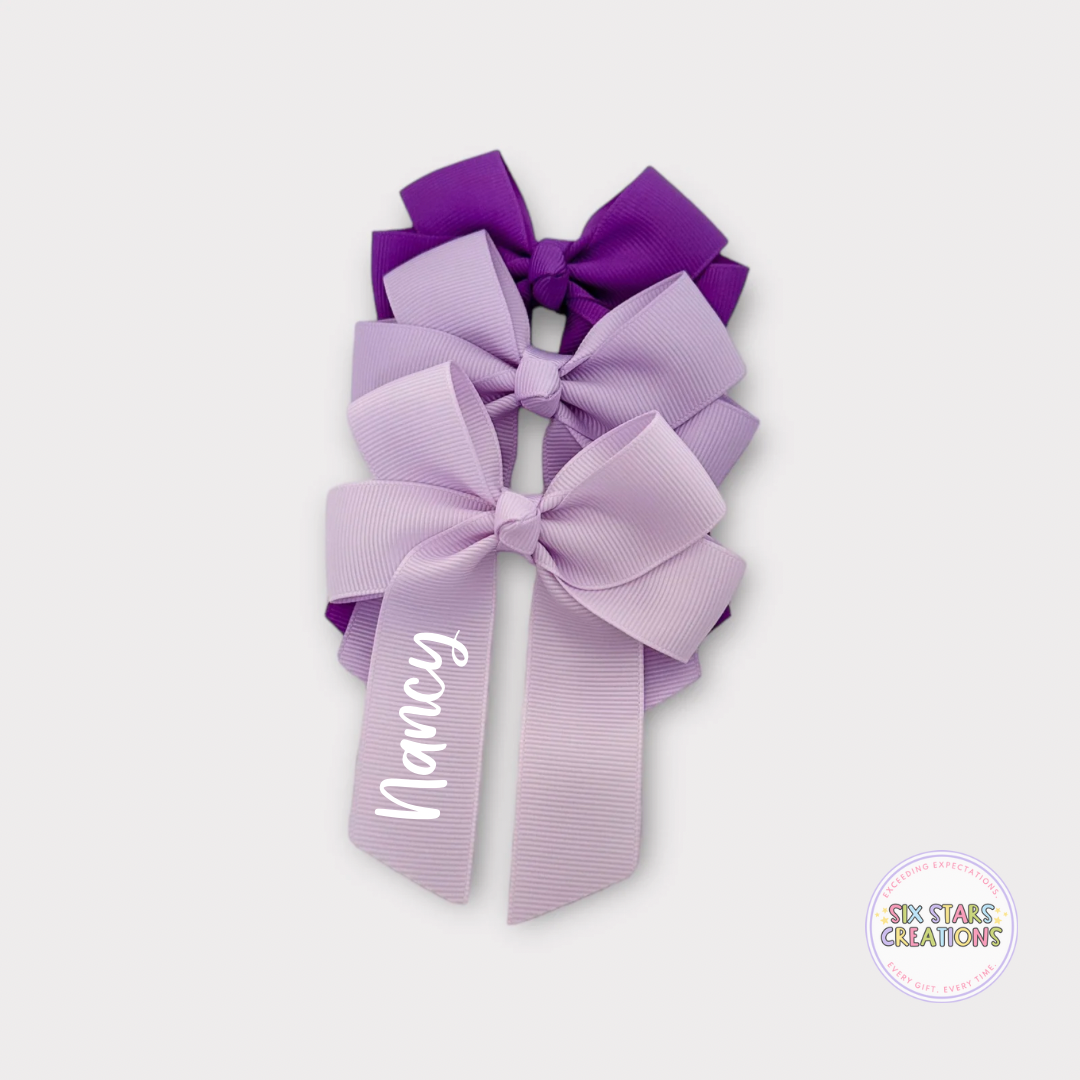Personalised Purple Trio