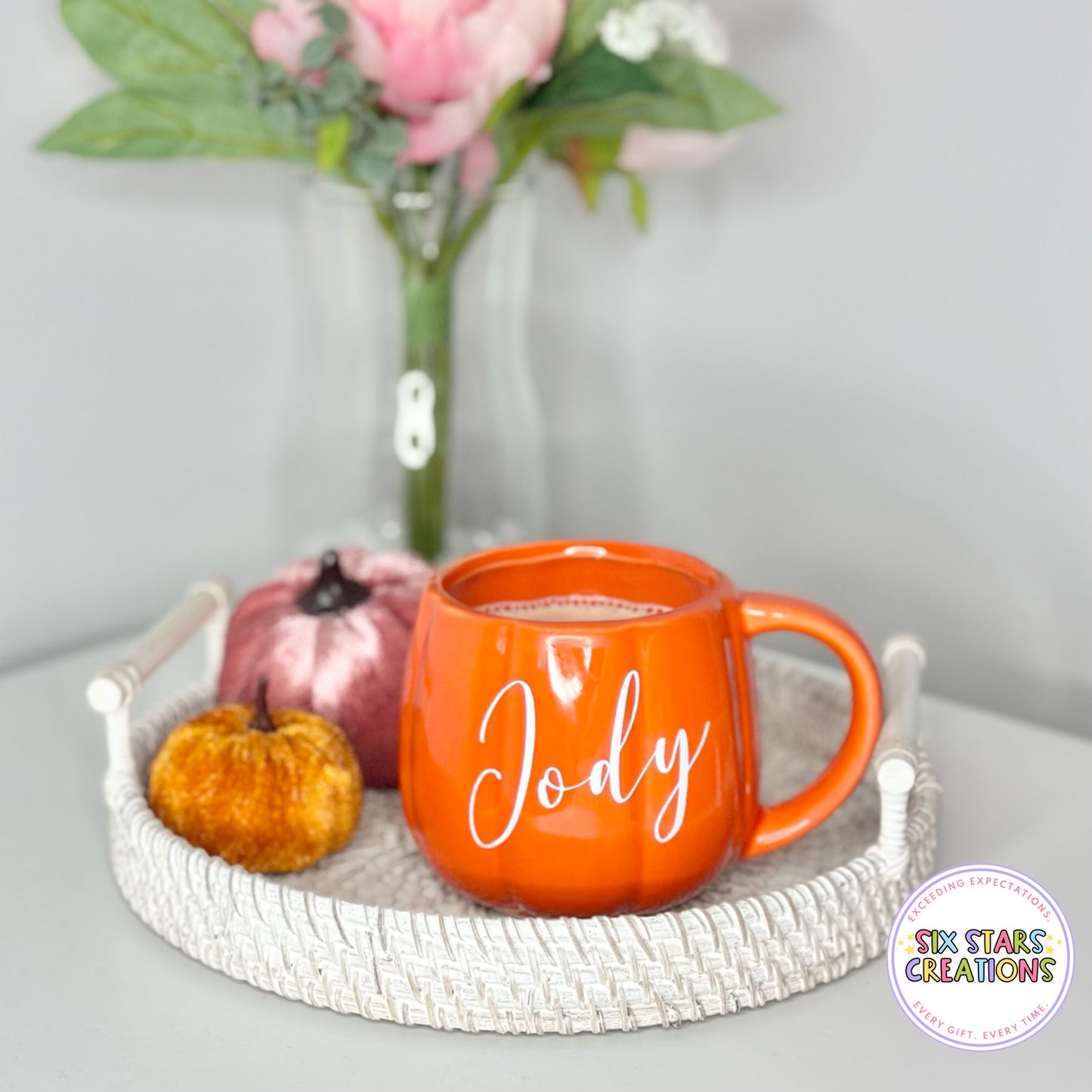 Personalised Pumpkin Mug
