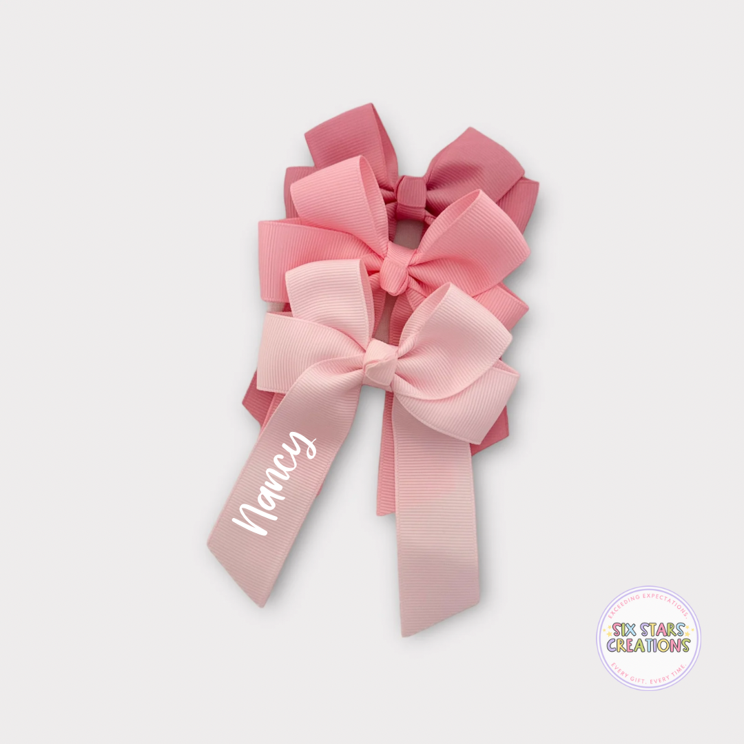 Personalised Light Pink Trio