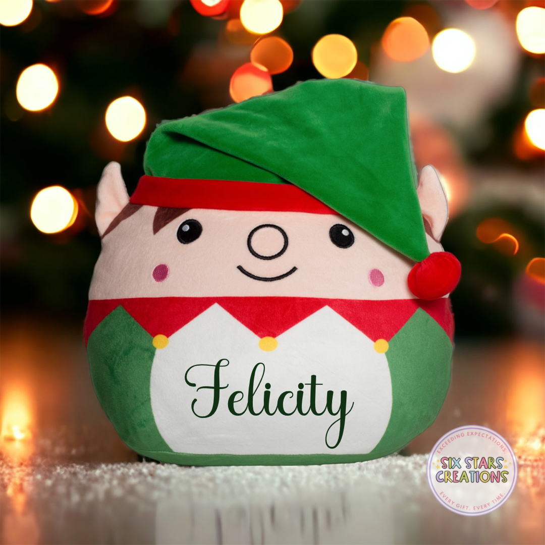 Personalised Elf Squishy