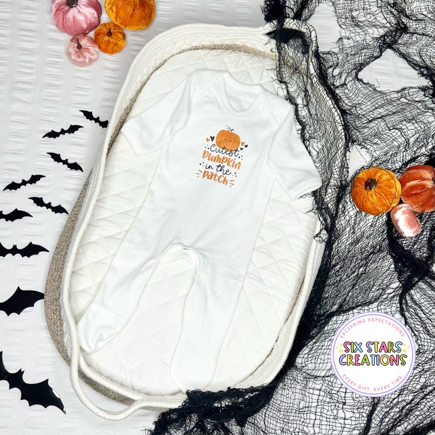 Pumpkin Baby Romper