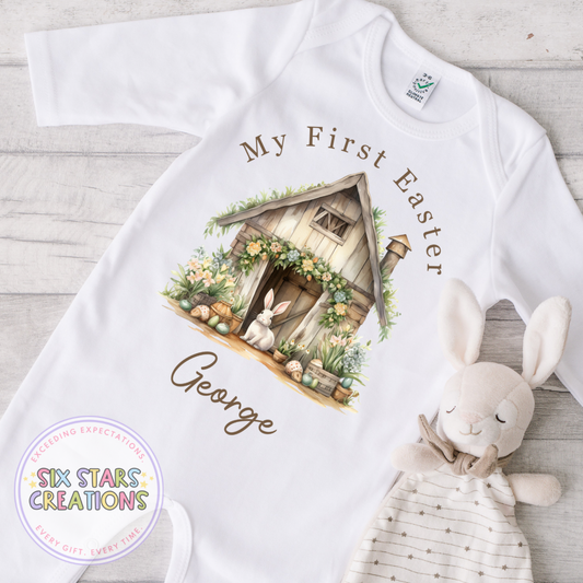 Personalised My First Easter Romper