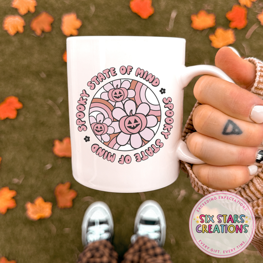 ‘SPOOKY STATE OF MIND’ Mug