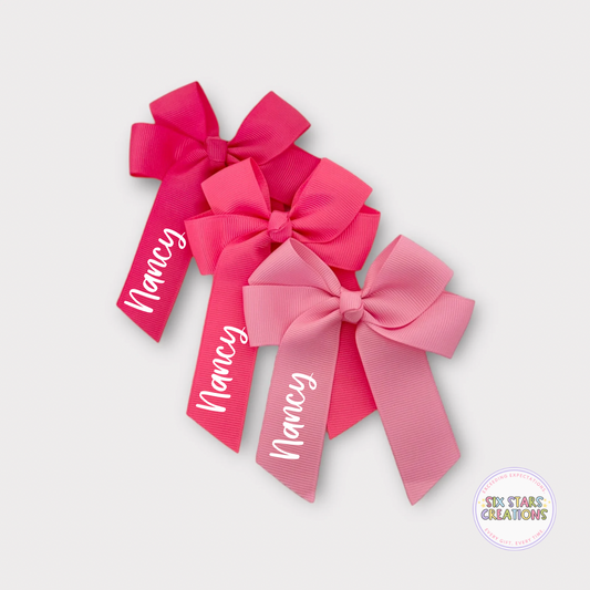 Personalised Bright Pink Trio