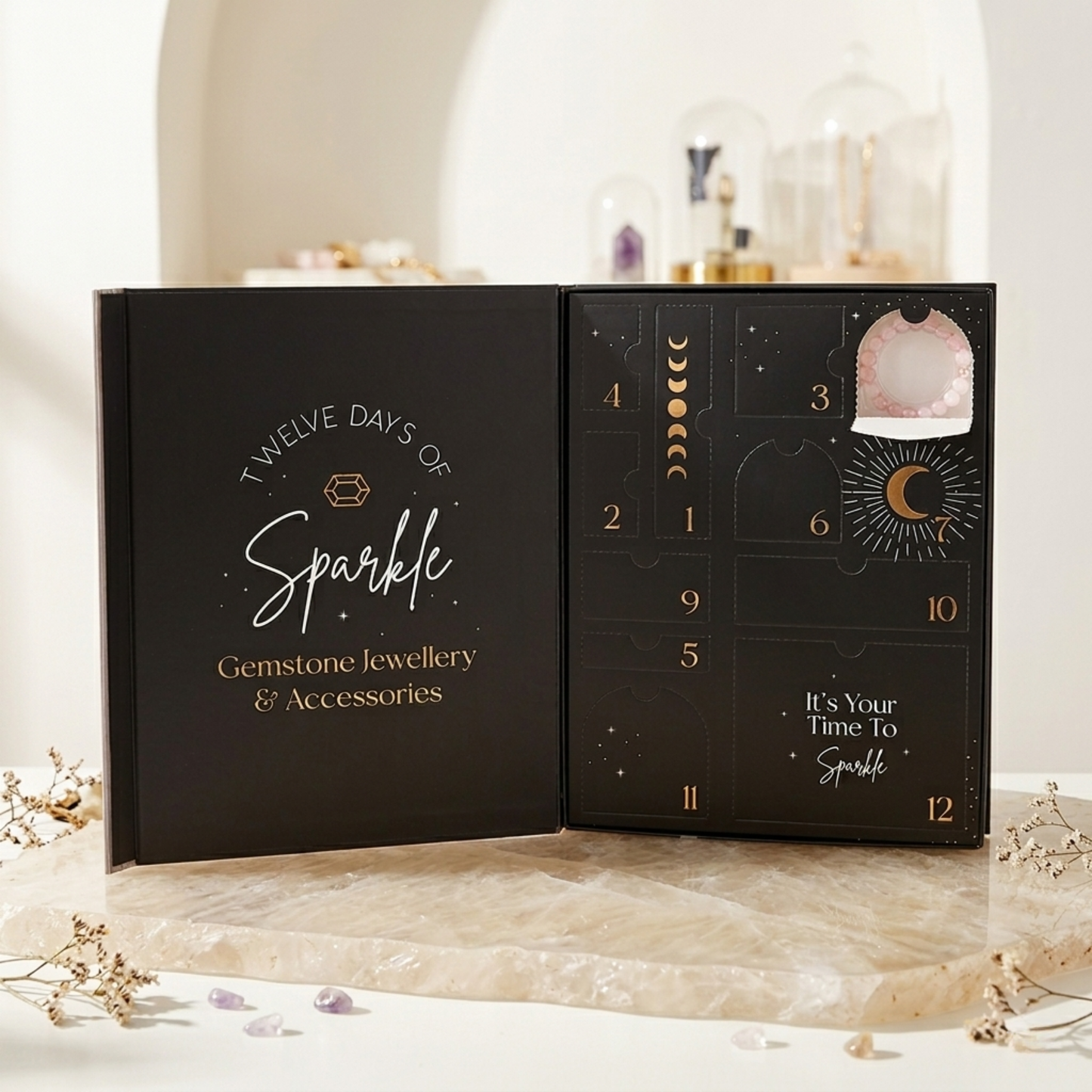 12-Day Crystal Jewellery Advent Calendar