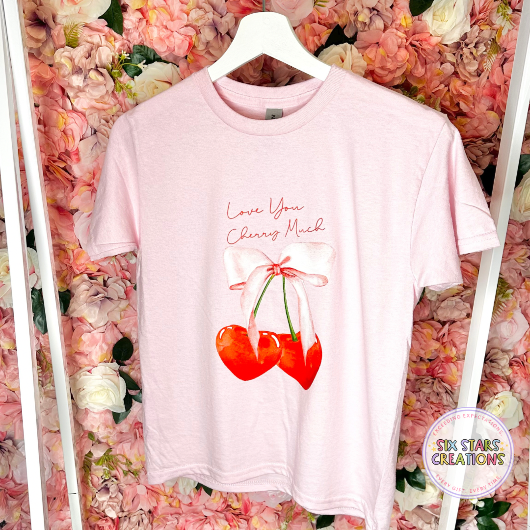 I Love You Cherry Much T-shirt