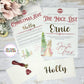 Candy Cane Lane Personalised Christmas Certificates