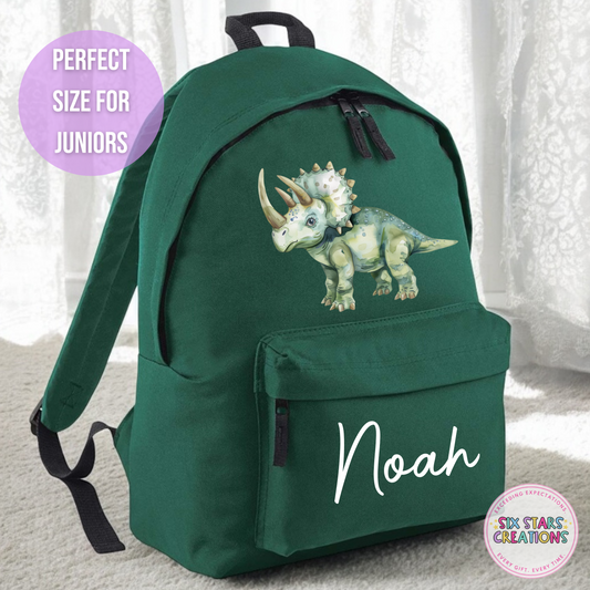 Personalised Junior 12L Backpack - DINO