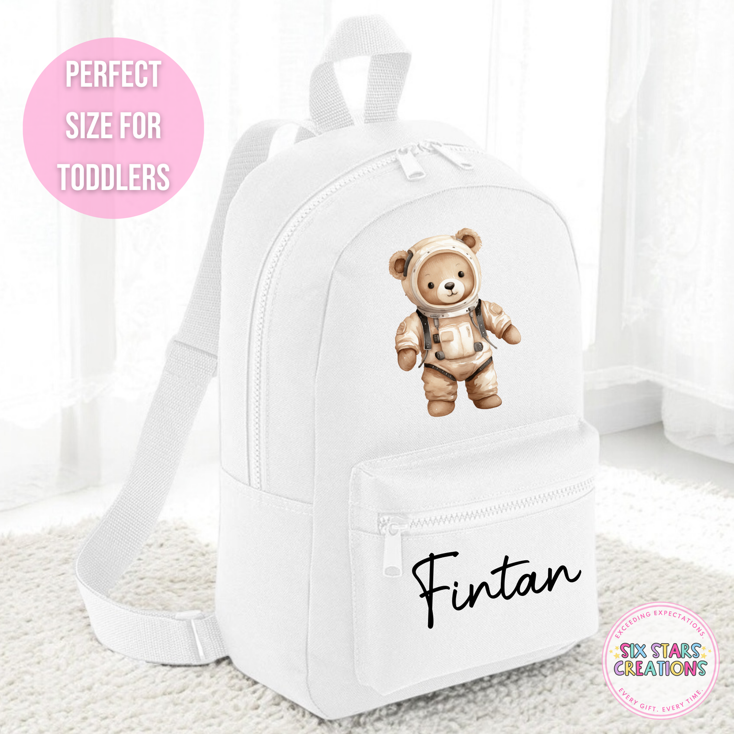 Personalised Toddler 7L Backpack - TEDDY BEAR