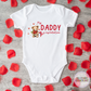 My Daddy Is My Valentine Baby Vest