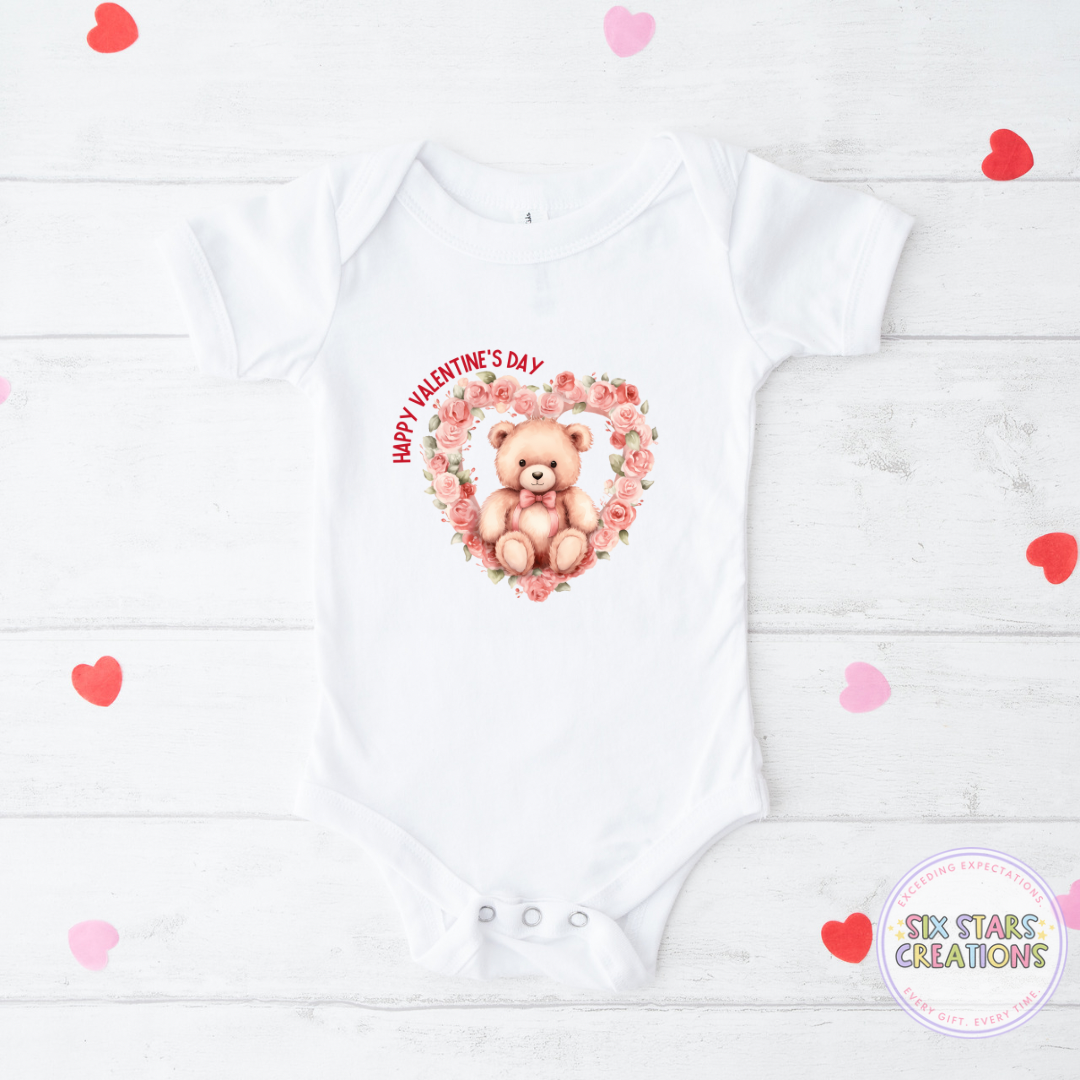 Happy Valentine’s Day Baby Vest