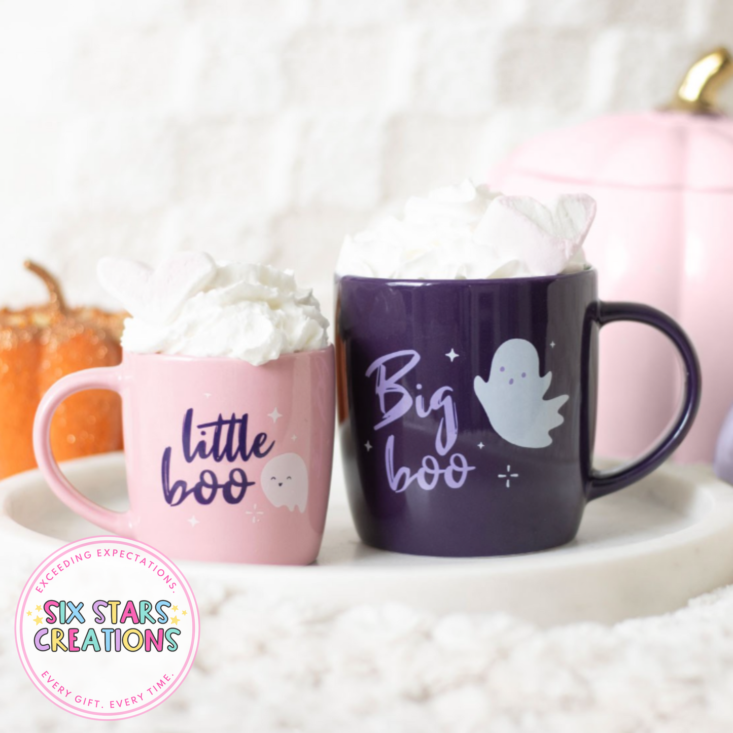 Big Boo Little Boo Family Mug Set