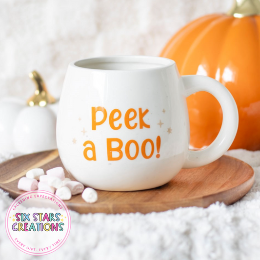 Peekaboo Ghost Mug