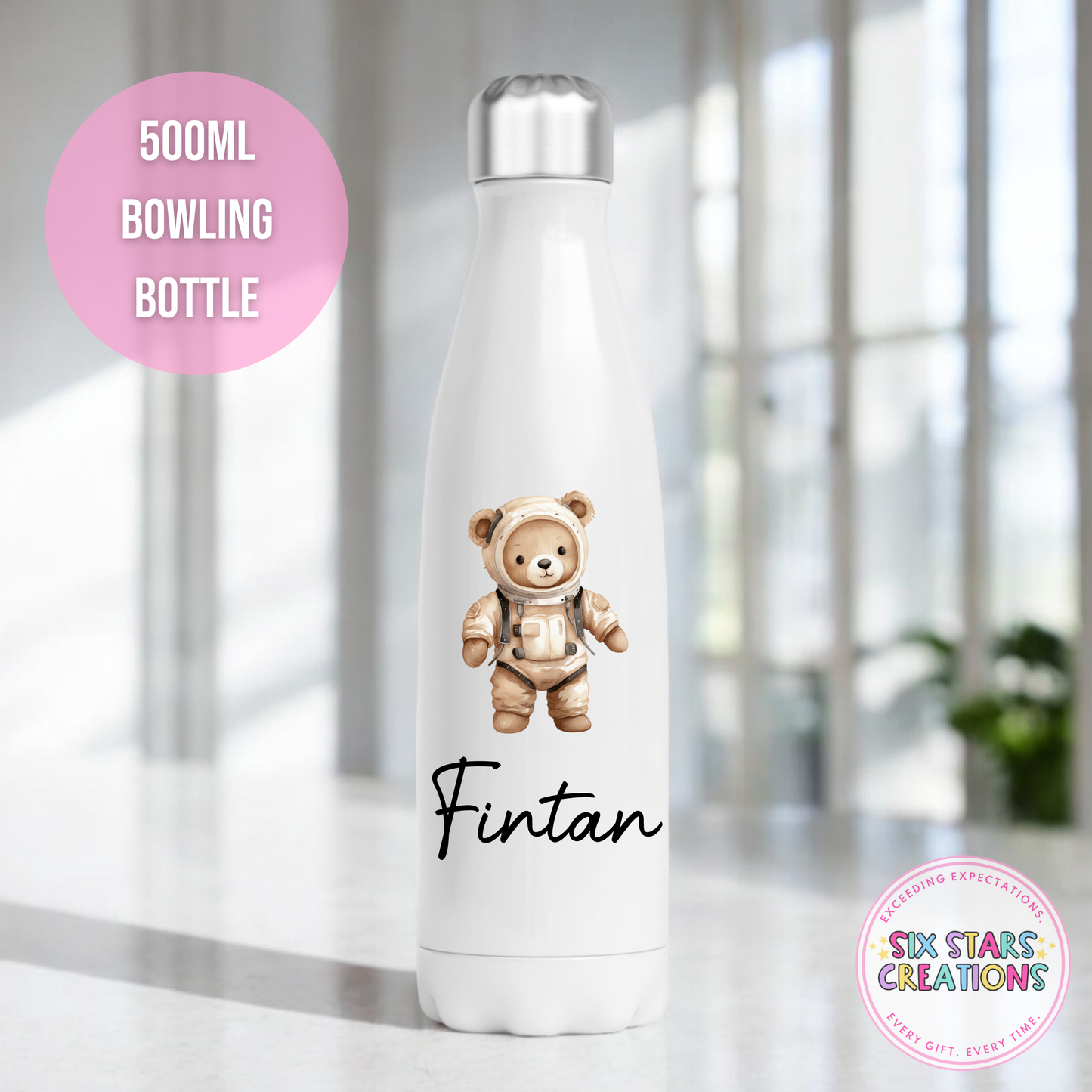 Double Walled Stainless Steel Water Bottle - TEDDY BEAR