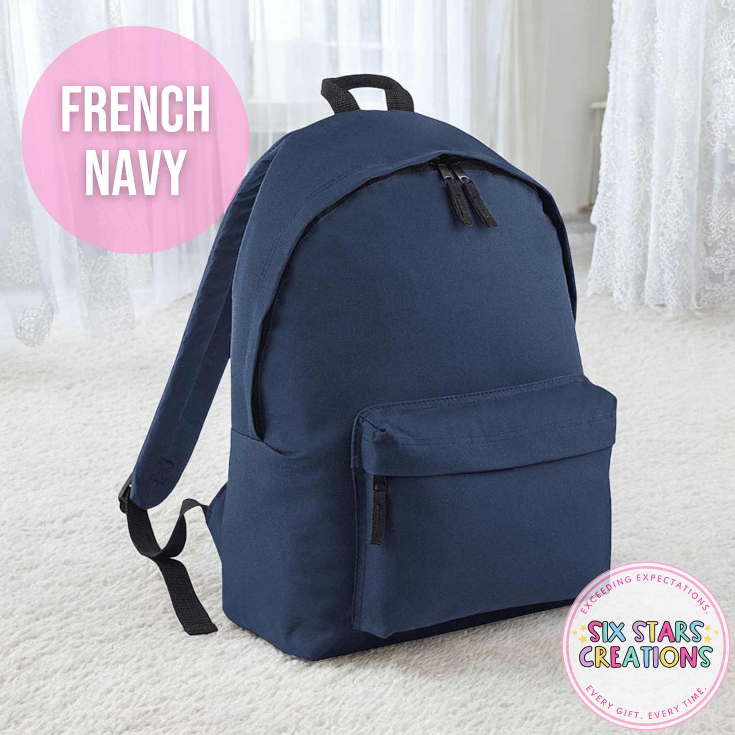 Personalised Older Children's 18L Backpack - WHALE