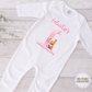 Personalised 1st Valentine’s Day Baby Romper