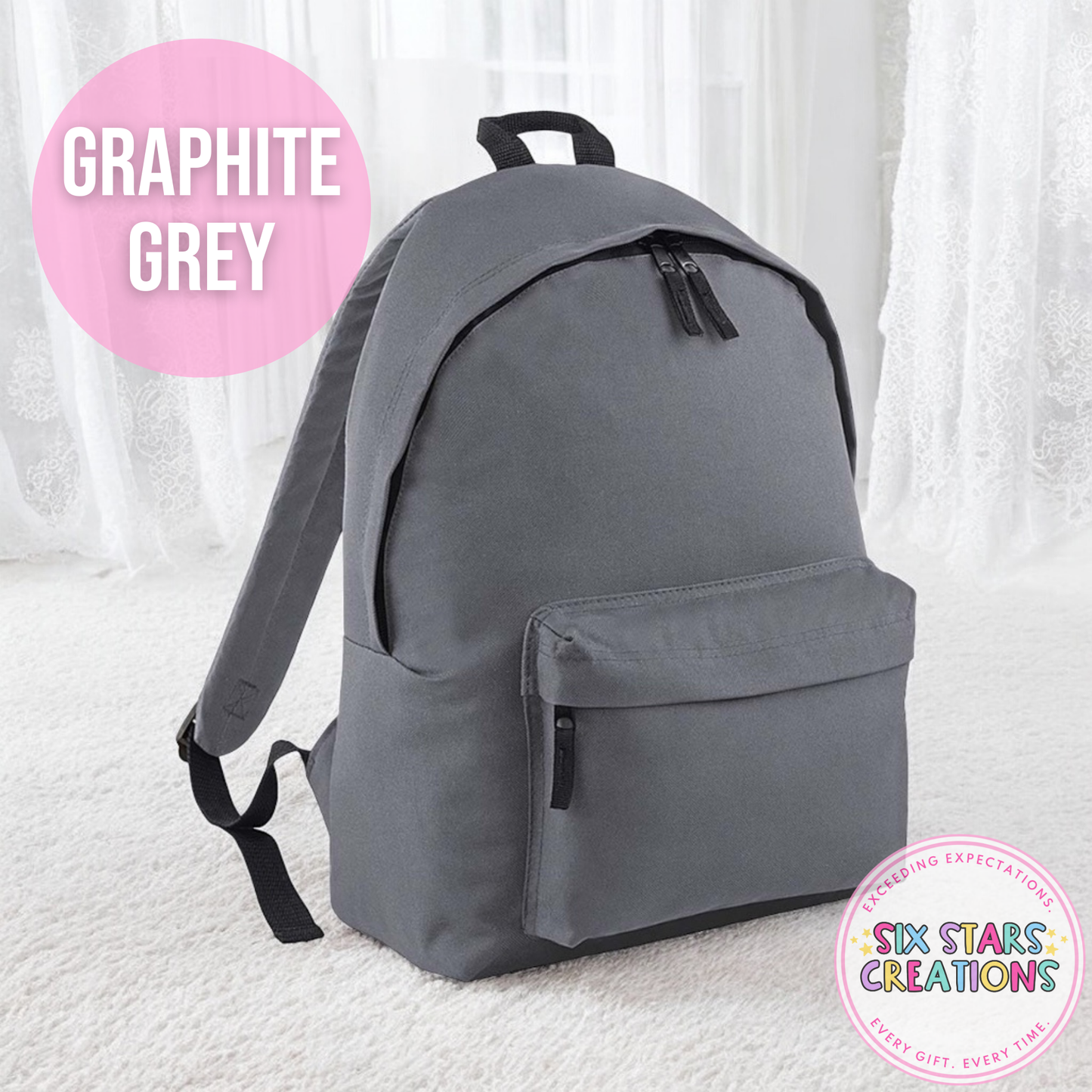 Personalised Older Children's 18L Backpack - ELEPHANT