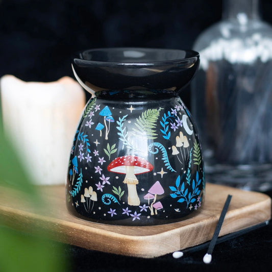 Dark Forest Print Oil Burner