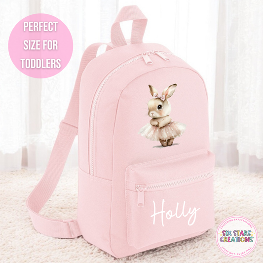 Personalised Toddler 7L Backpack - BUNNY