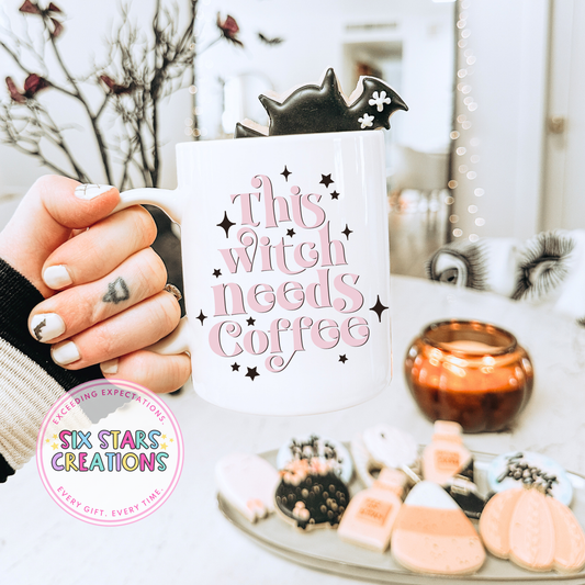 ‘THIS WITCH NEEDS COFFEE’ Mug