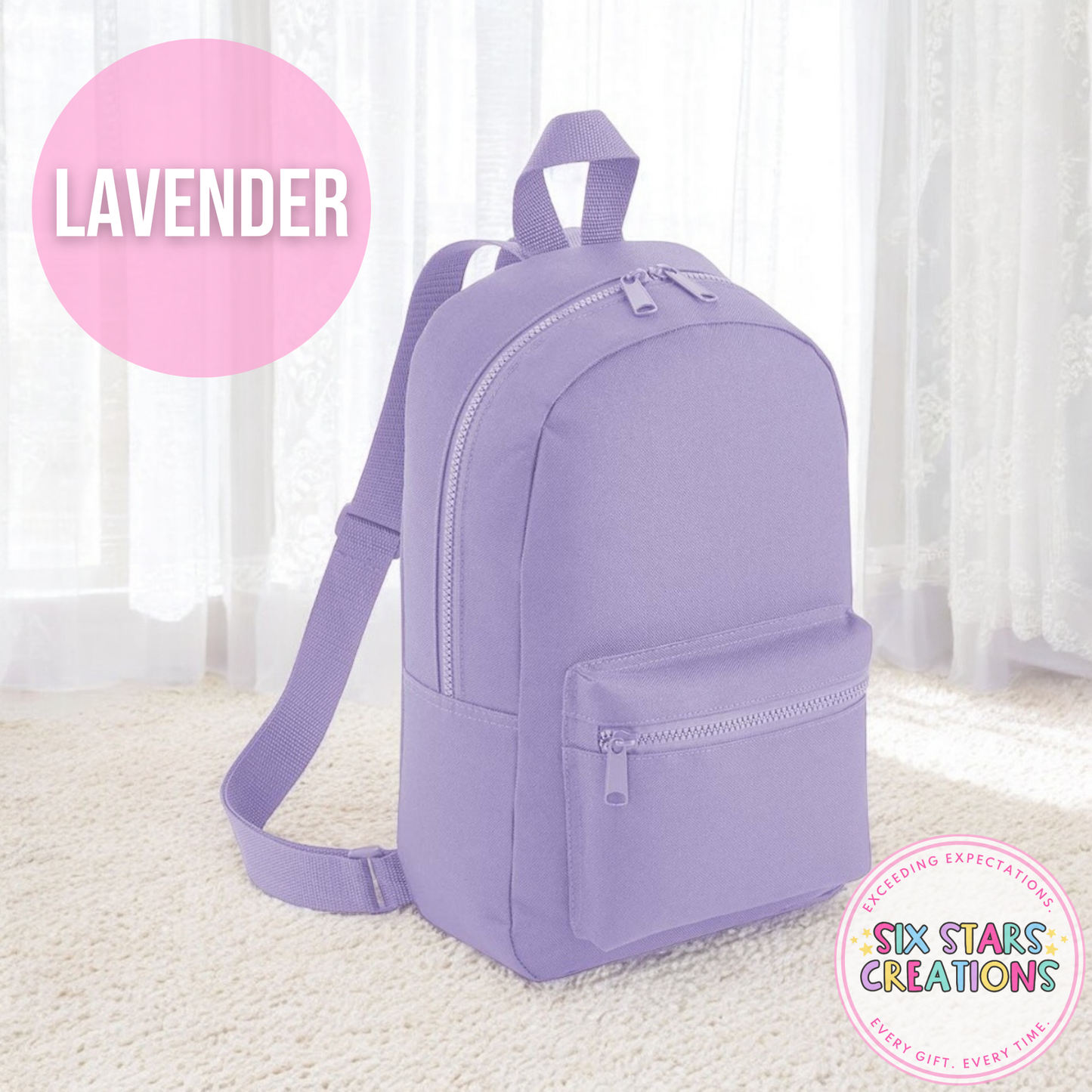 Personalised Toddler 7L Backpack - RAINBOW