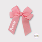 Personalised Amaranth Pink 4” Bow