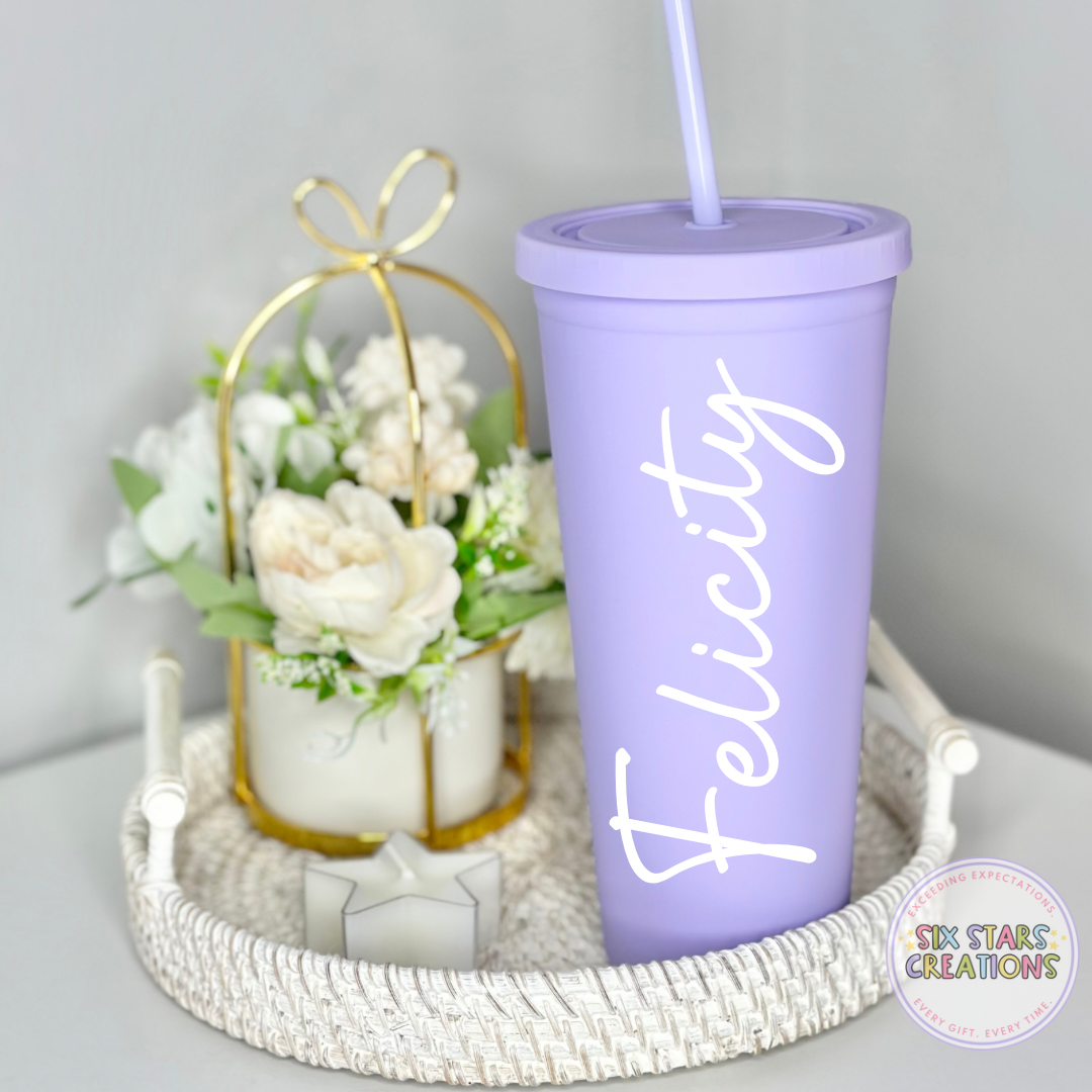 Pastel Lilac Double Walled Tumbler