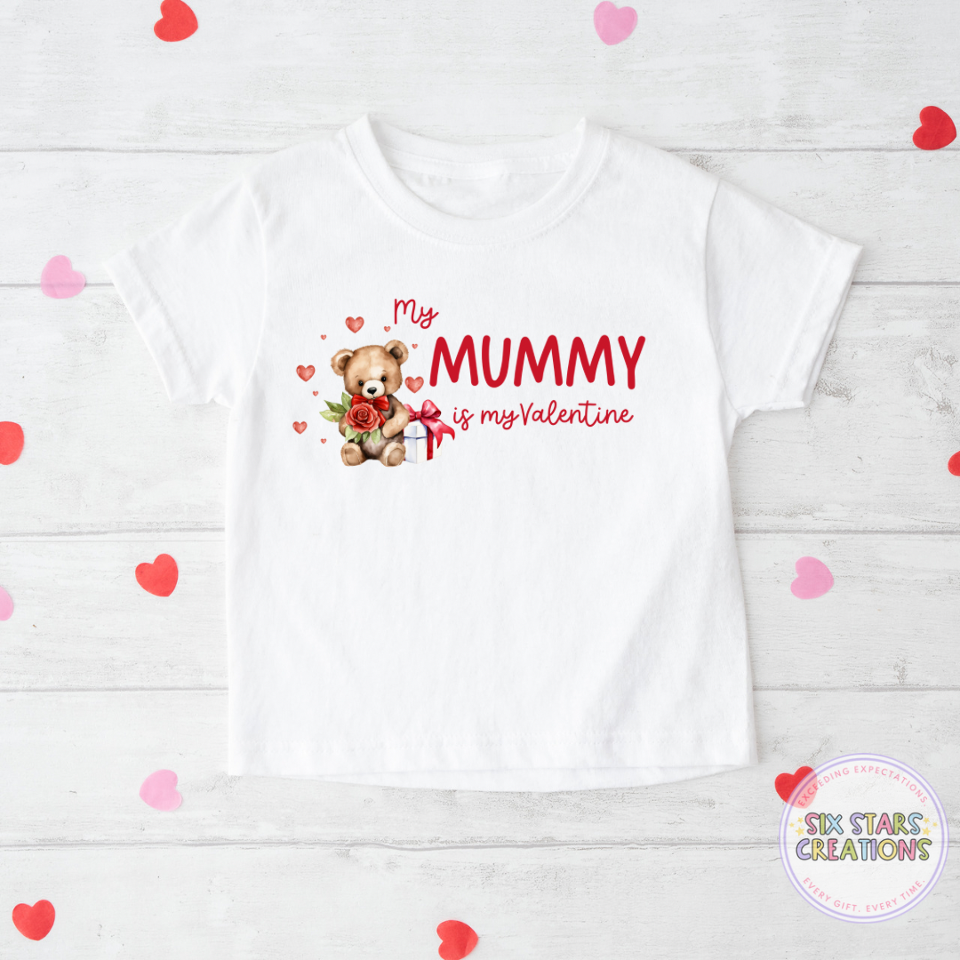 My Mummy Is My Valentine T-shirt