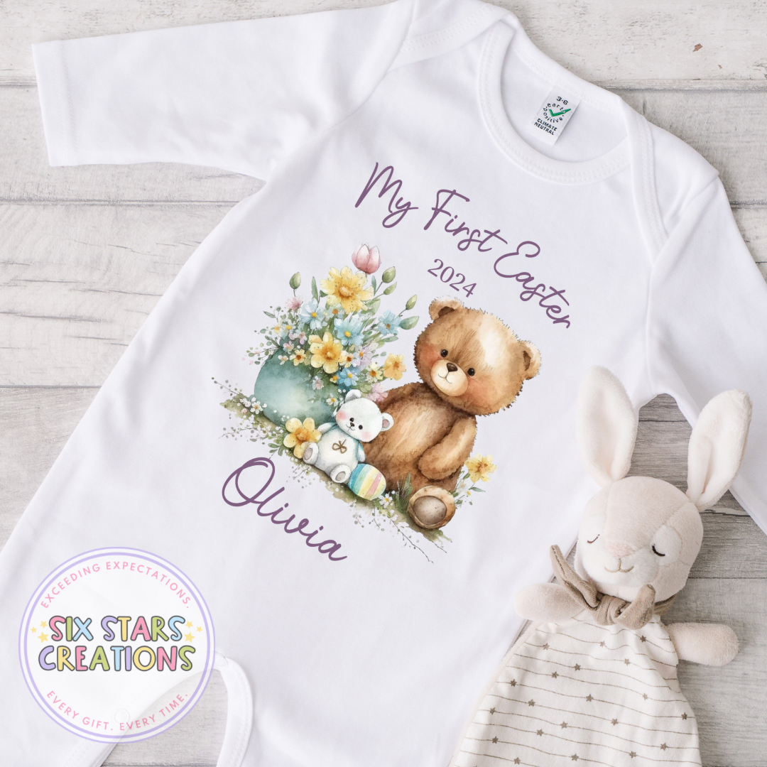 Personalised My First Easter 2024 Romper