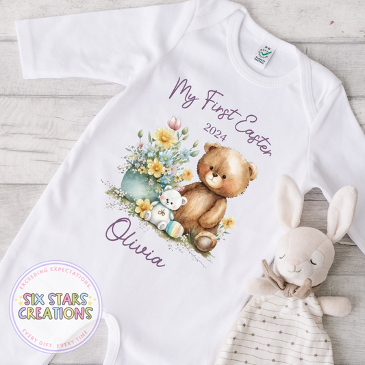 Personalised My First Easter 2024 Romper