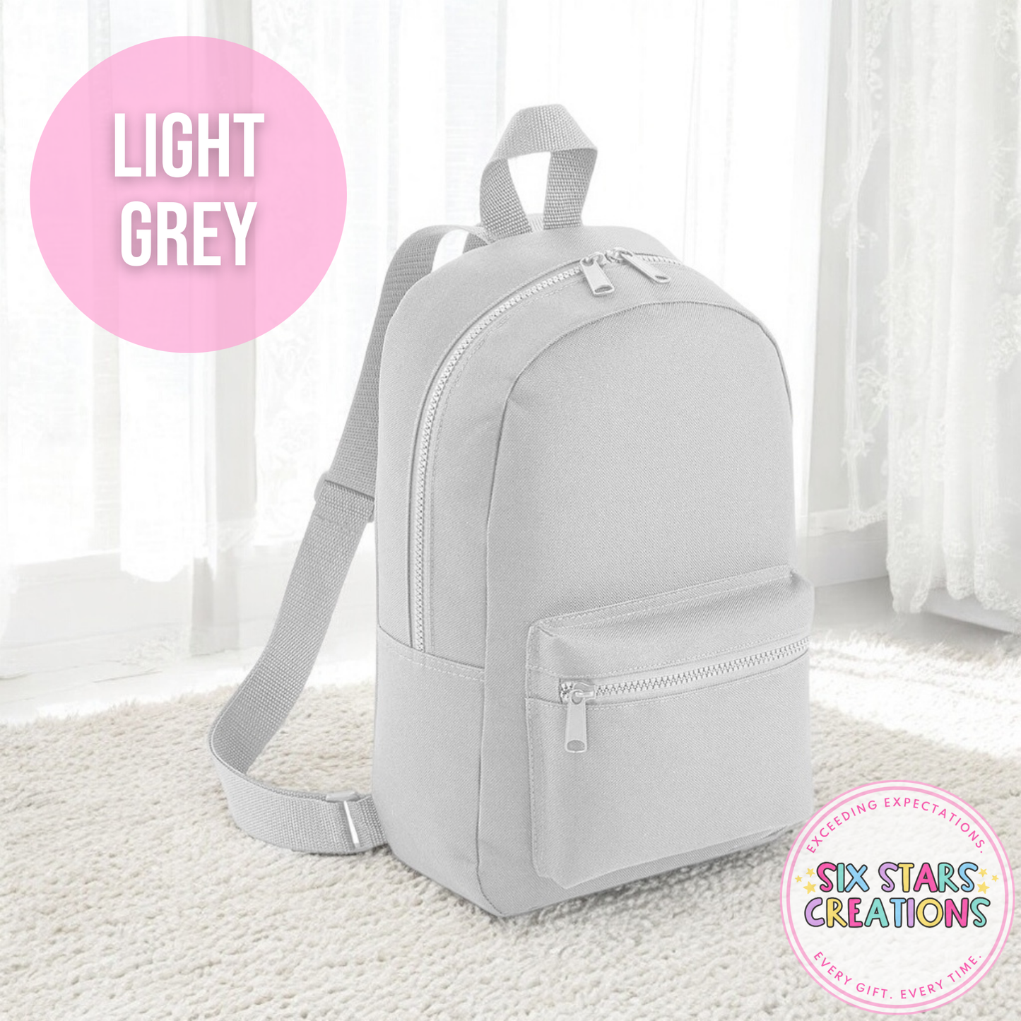 Personalised Toddler 7L Backpack - RAINBOW