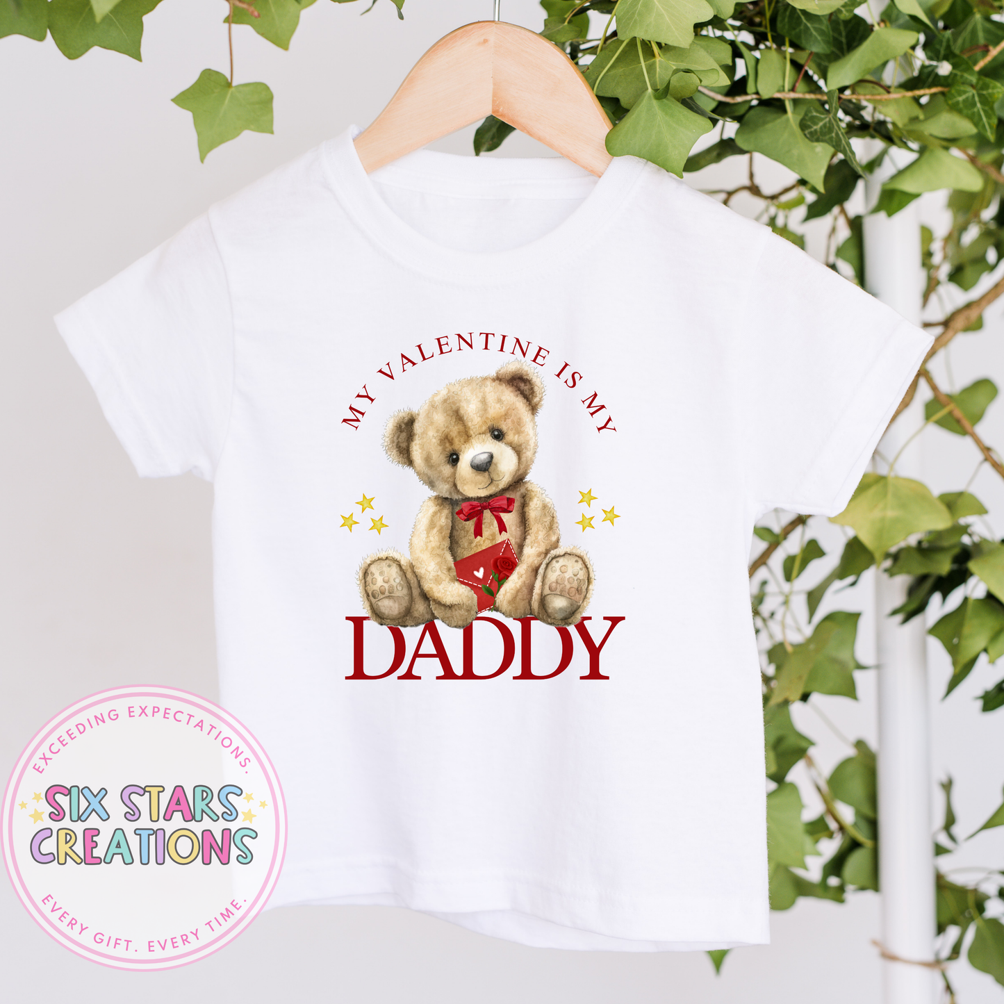 My Valentine Is My Daddy T-Shirt