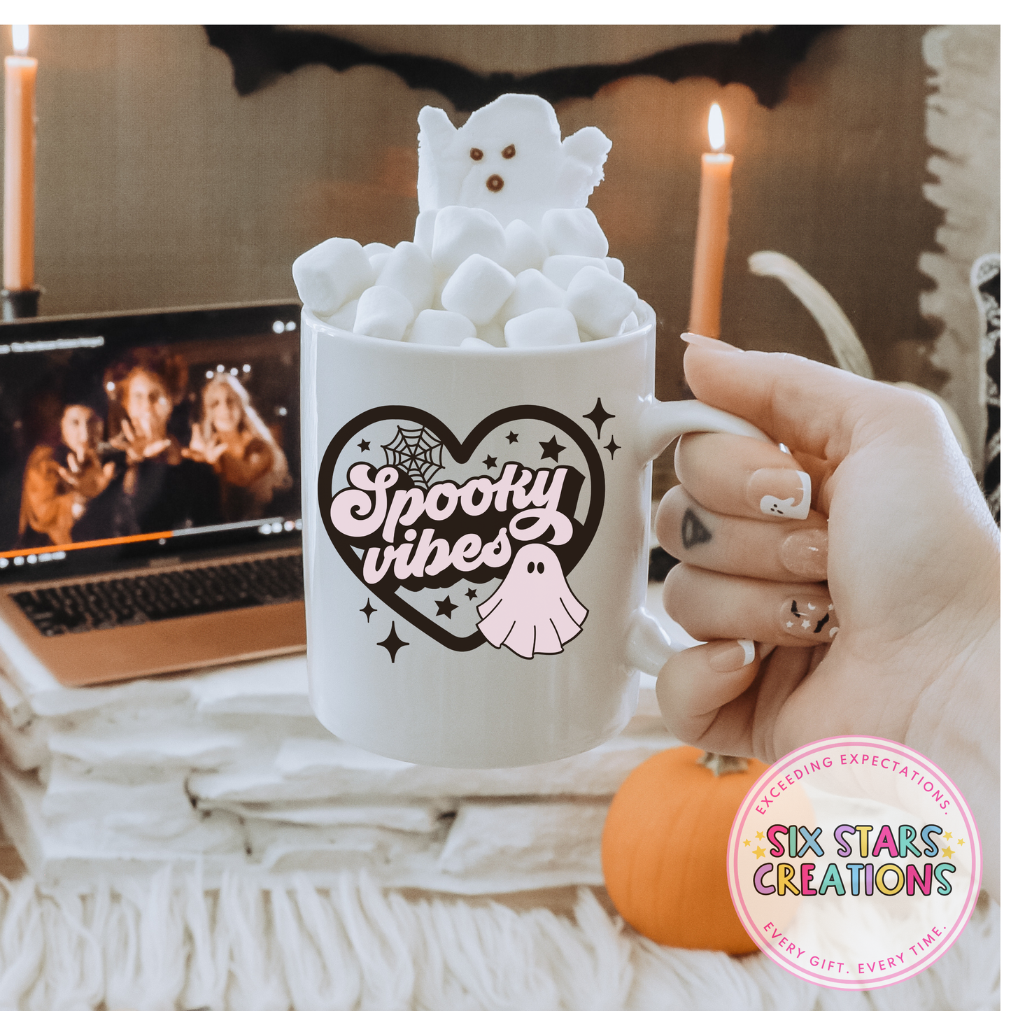 ‘SPOOKY VIBES’ Mug