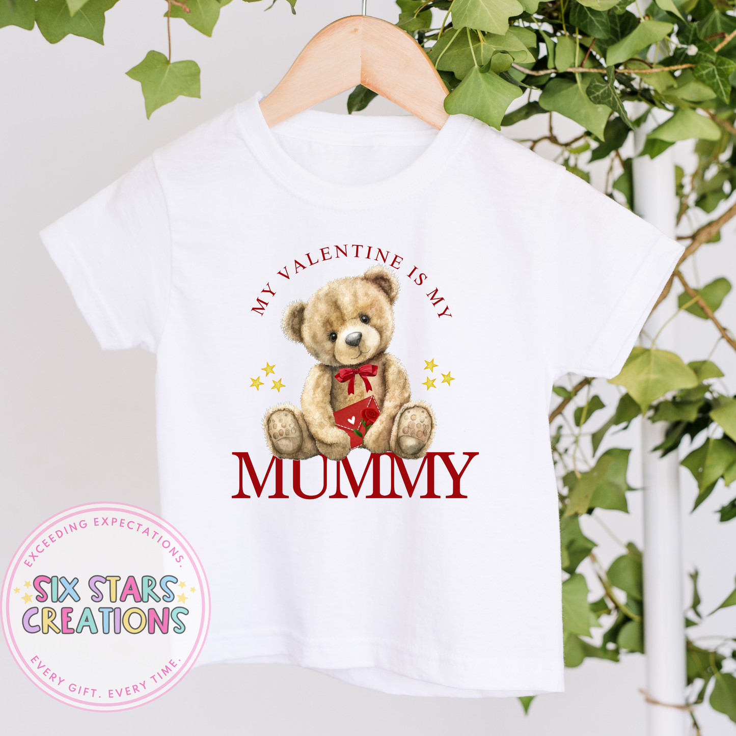 My Valentine Is My Mummy T-Shirt