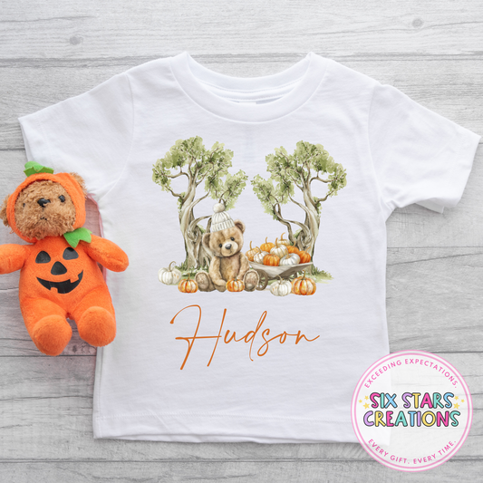 Pumpkin Patch Bear T-Shirt