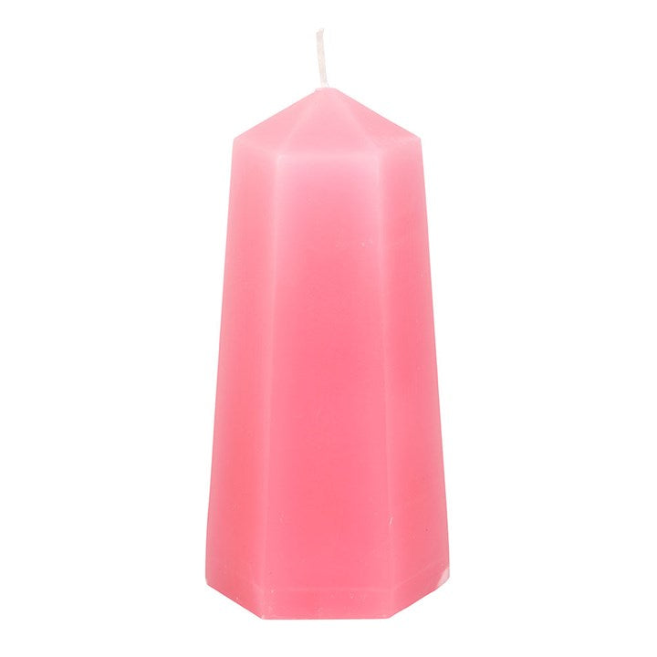 Love Crystal Candle with Hidden Rose Quartz