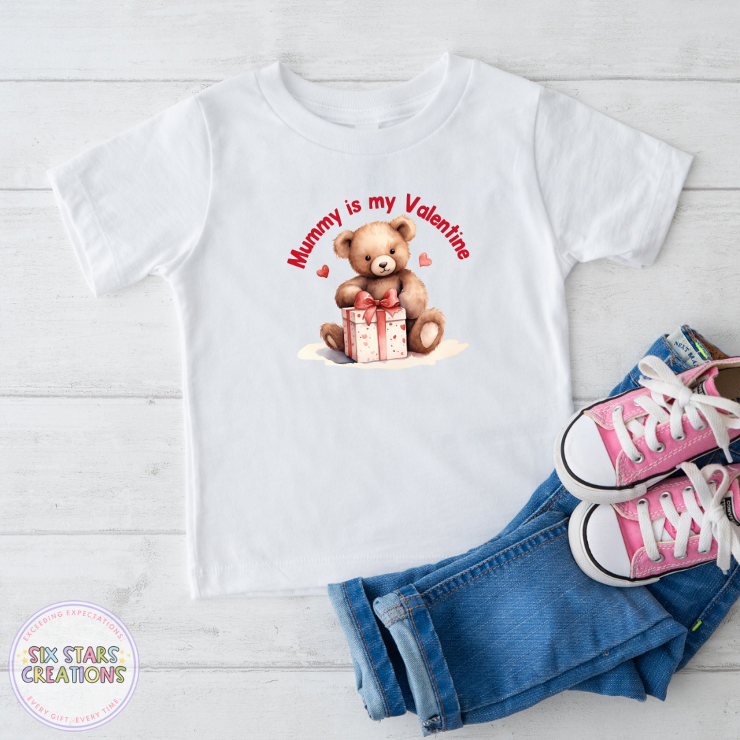 Mummy Is My Valentine T-shirt