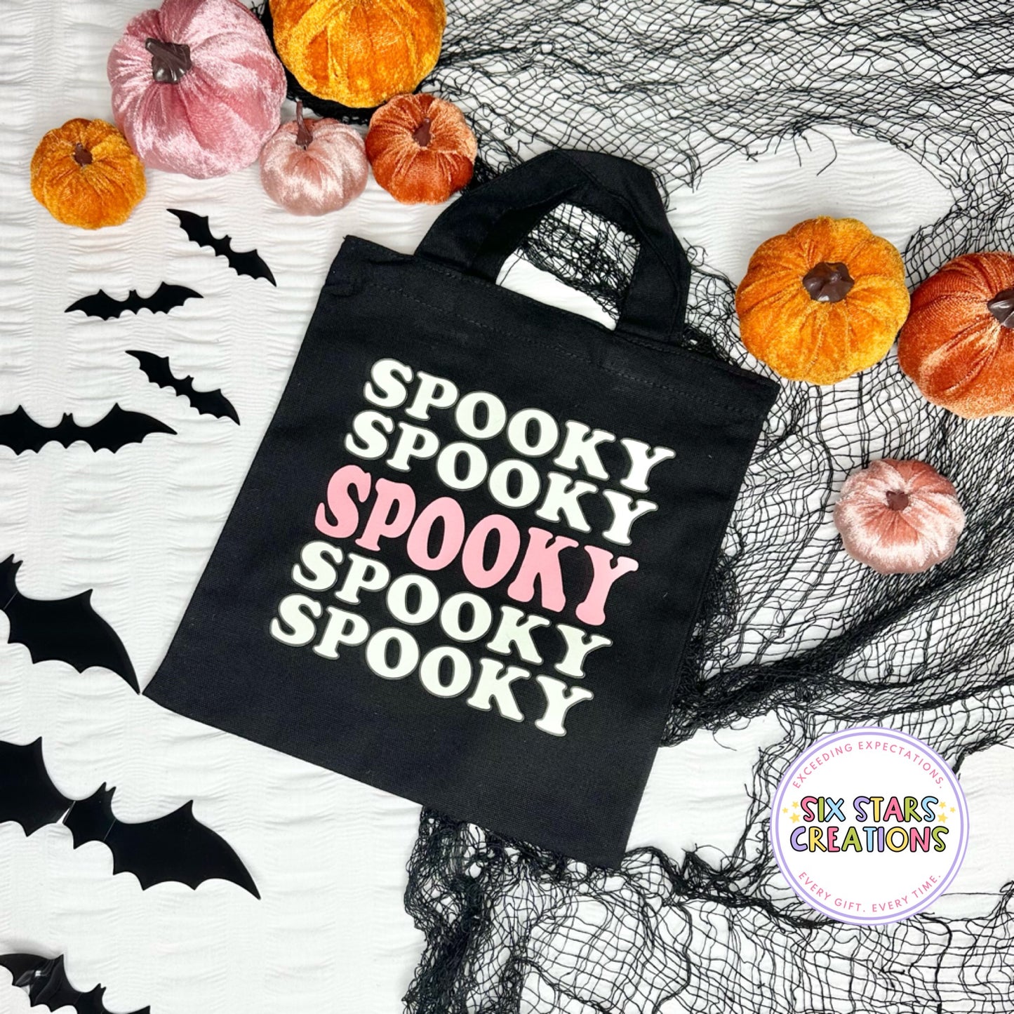 “Spooky” Glow In The Dark Tote Bag