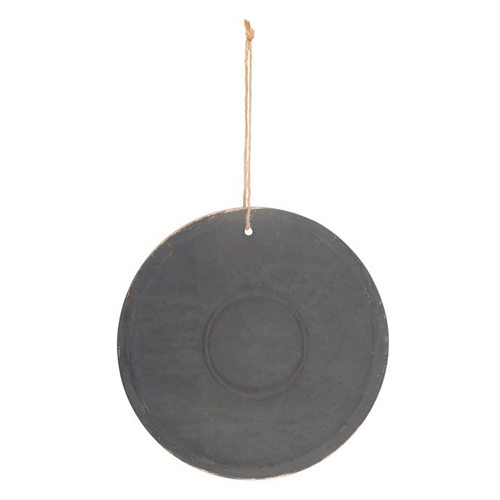 Green Witch Bronze Effect Terracotta Hanging Plaque