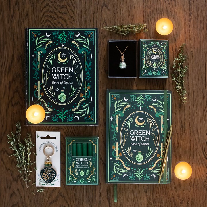Green Witch Spell Candles – Pack of 12