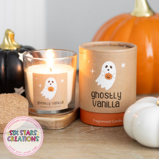 Ghostly Vanilla Candle