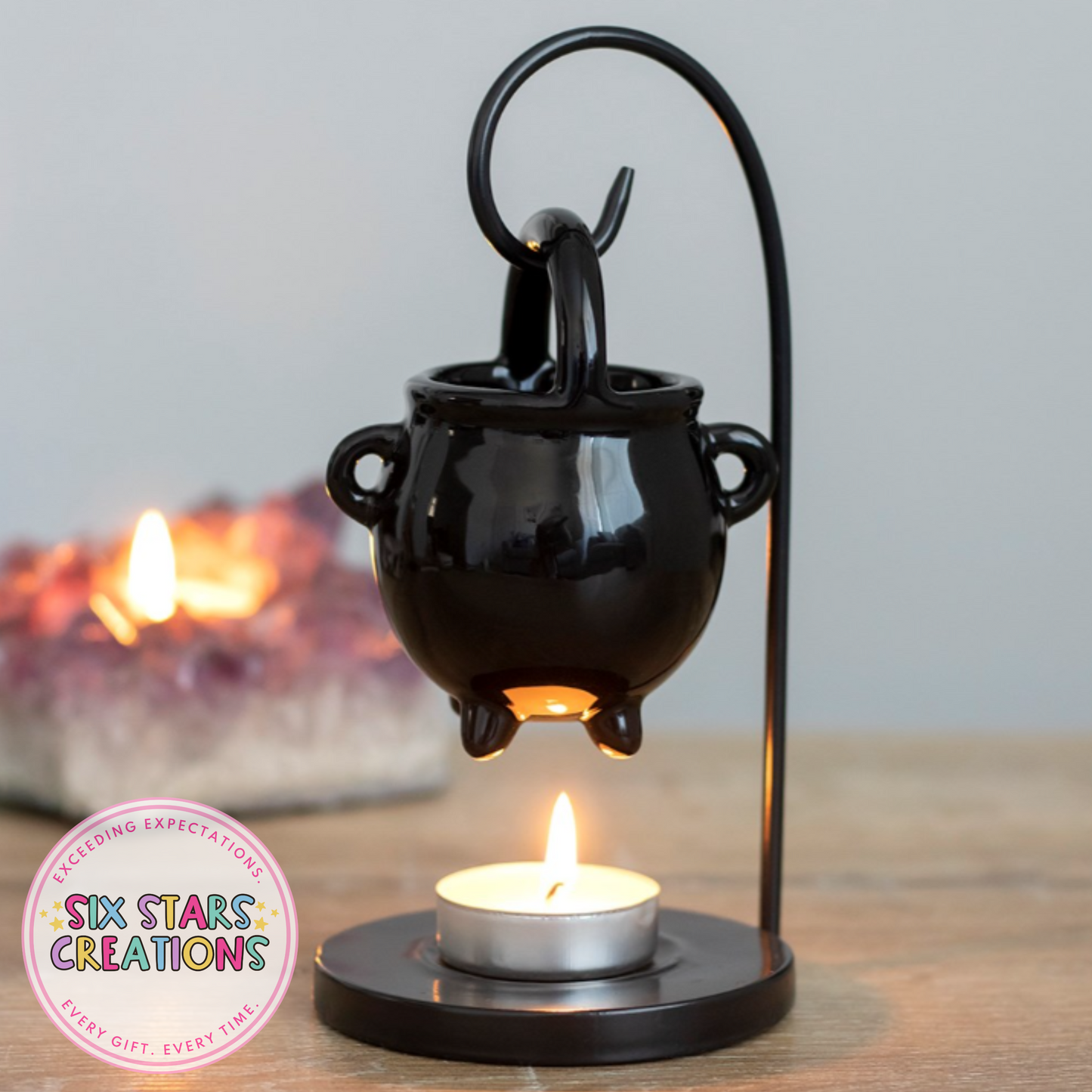 Hanging Cauldron Oil Burner