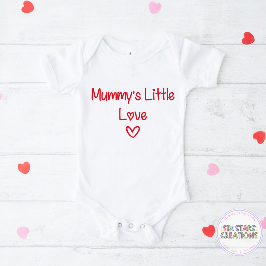 Mummy’s Little Love Baby Vest